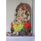 Large colourful Ganesh Murti (HIRE ONLY)